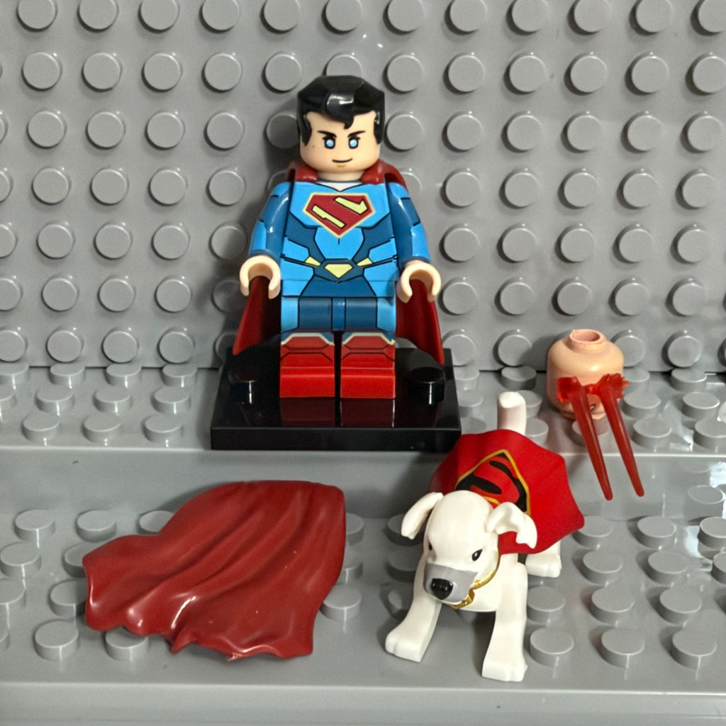 Superboy DC superhero minifigure Lego Compatible