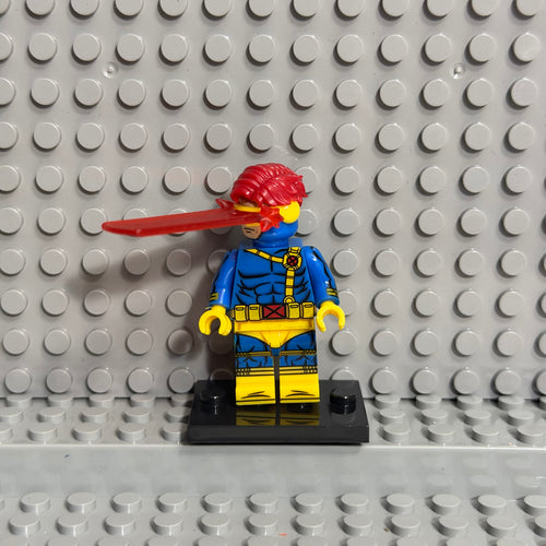 Cyclops Marvel superhero minifigure Lego Compatible