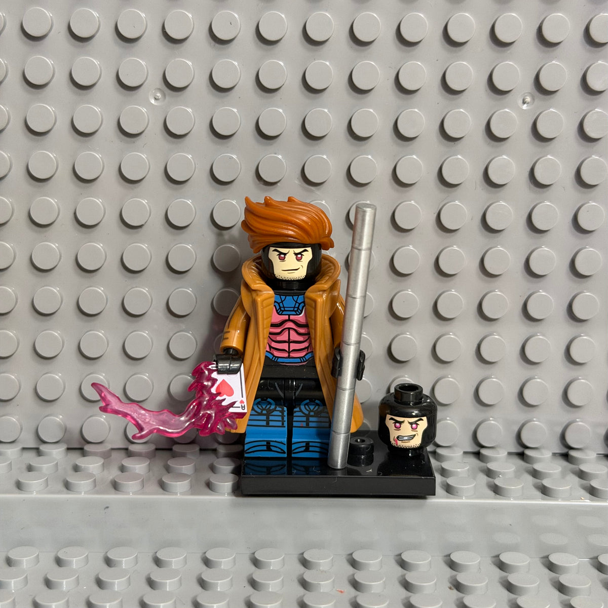 Gambit Marvel superhero minifigure 0944